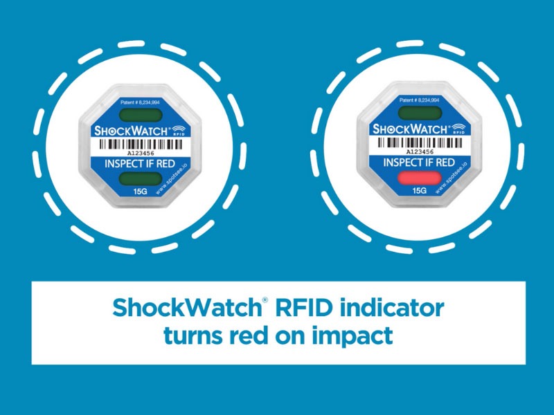 ShockWatch RFID, best solution to reduce cargo damage and manpower cost
