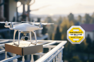 Utilize shock indicators to safeguard drones and minimize shipping damages.